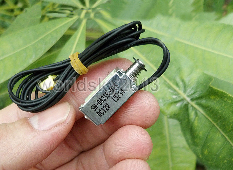 1x DC12V Push Pull Type Solenoid Electromagnet Micro Solenoid Magnet Stroke 4mm