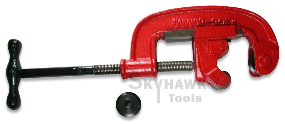 1″ ~ 3″ Heavy Duty Pipe Cutter + Extra Cutting Wheel for Metal/Plastic