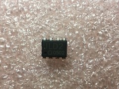 ILD2 IC NPN-OUT / DC-IN OPTOCOUPLER 2-CHN 7.5KV ISOLATION 8-PIN DIP (LOT OF 3)
