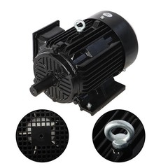 5 HP 3 Phase Electric Motor 1800 RPM 184T Frame TEFC 230/460 Volt Severe Duty
