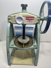 Swan Si-2 Ice Shaver Cast Iron Ikenaga Iron Works Rare Complete Manual Crank