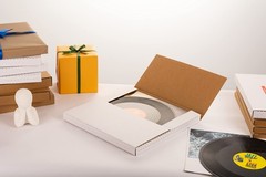 50 Pack LP Mailers, 12.8×12.8×1 inch Vinyl Record Shipping Boxes