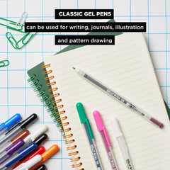 SAKURA 3-Piece Gelly Roll Blister 1 Count (Pack of 3), Classic Med 3-pc Black