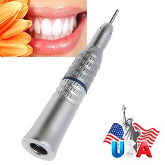 SEASKY Dental Slow Low Speed Straight Handpiece 1:1 Nose Cone Fit NSK