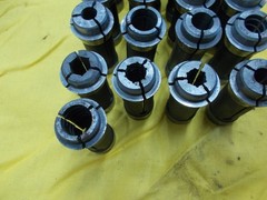 25 pc LOT of SOUTHWICK & MEISTER USA TF24 CNC COLLETS