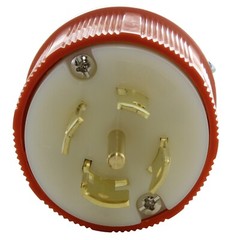 NEMA L21-30P 30A 120/208V 3-Phase Locking Male Plug Assembly by AC WORKS®