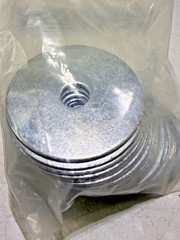 Fender Washers 3/8 x 2 Zinc Plated Steel Pack of 25 #014973454869