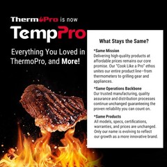 TempPro TP420 2-in-1 Instant Read Thermometer for Cooking, Infrared with Meat