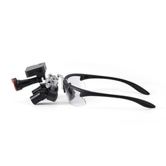 4.0X Dental Surgical Medical Loupes Magnifier Binocular Ergo+5w LED Headlight