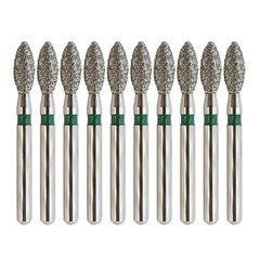 Multi-Use Dental Diamonds Football Egg Bur 368/023C Coarse Grit Friction Grip