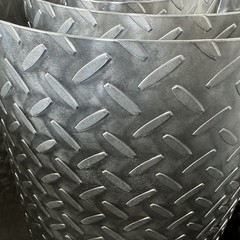 1pc 48′ x 96′ .04 Diamond Plate Sheet Polished Aluminum – Trailer, RV, NEW