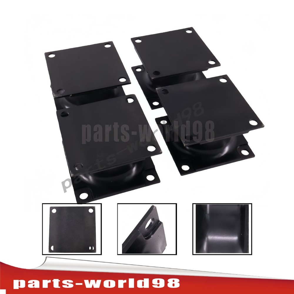 4PCS Fit Stanley Hydraulic Vibratory Plate Compactor Rubber Isolator Shock Mount