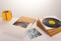 50 Pack LP Mailers, 12.8×12.8×1 inch Vinyl Record Shipping Boxes