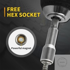 Metal Roofing Screws #10 x 1-1/2″, 300 PCS, RUSPERT Hex Head Rubber Washer Sheet