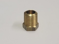 Lot of 10 pcs. 1/4″ Male NPT Brass Hex Head Plug