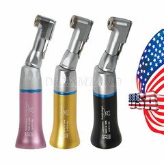 NSK Style Dental Slow Low Speed Contra Angle Handpiece Push Button Latch E-type