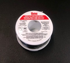 OATEY #290242 Safe Flo 8oz Lead-Free Silver Plumber SOLDER