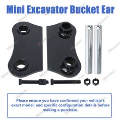 FOR CAT 307/308/309 Excavator Bucket attachment Ears and Pins Diameter 50mm