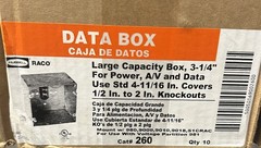 Hubbell Raco 260 4-11/16″ Steel Square Box Deep