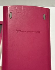 TI-84 Plus Silver Edition Pink Graphing Calculator Texas Instruments WORKS