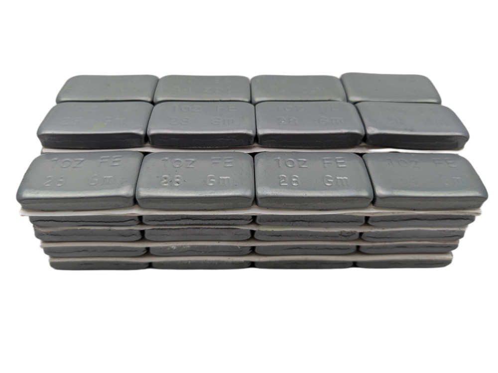 1oz Grey Adhesive Stick on Wheel Weights EasyPeel Tape 68 oz/Box US CKAuto