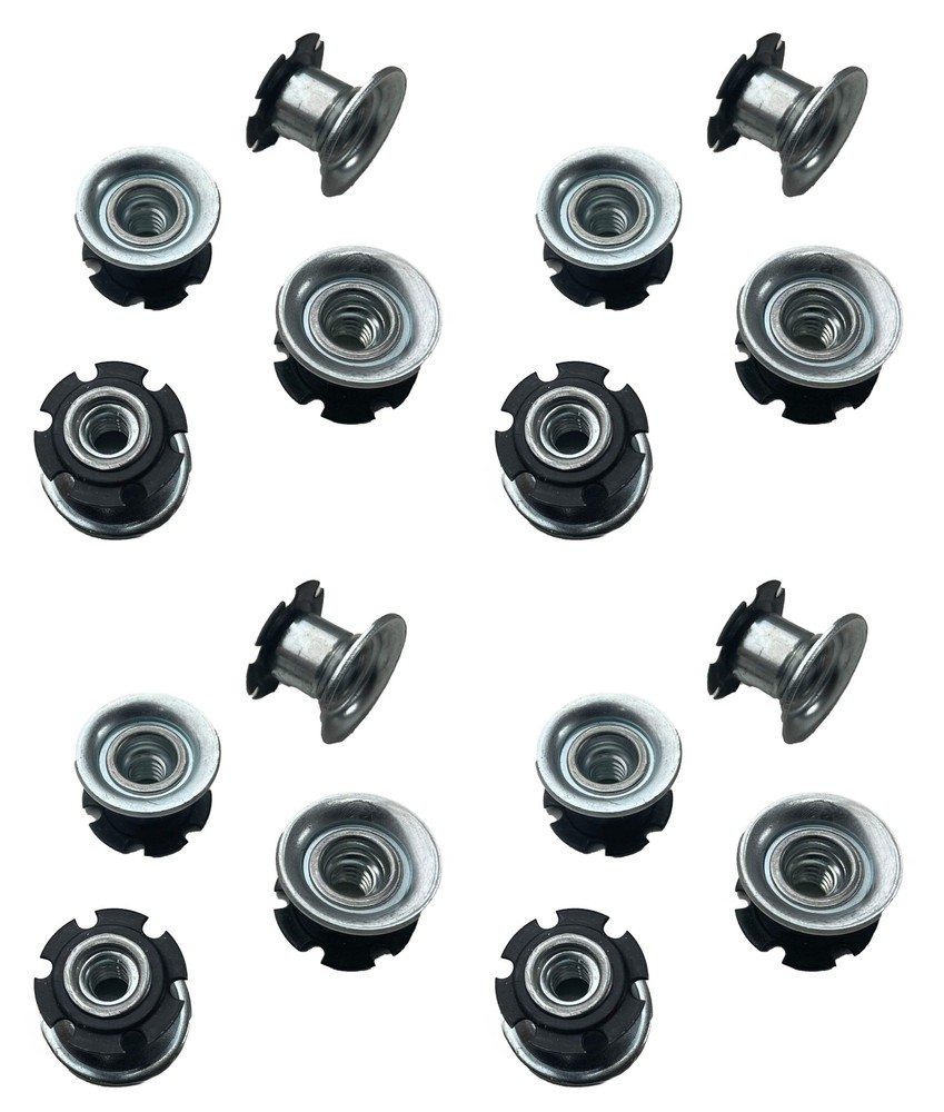 16 Pack Threaded Star Type 3/4″ EMT Conduit Insert 1/4-20 Threads S63-284-EMT75