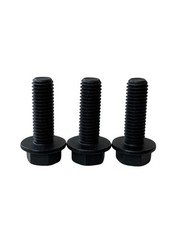 50 pcs M10-1.5×30 Hex Flange Frame Bolt Class 10.9 DIN 6921 Zinc Phosphate Oil