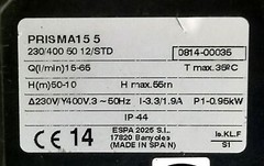 ESPA PRISMA155 Multi-Purpose Water Pump 15-65 L/Min