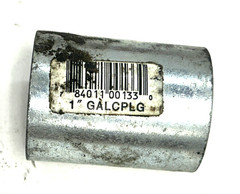 ECN- KORNS GALVANIZED CONDUIT COUPLINGS 1″ FNPT GALCPLG 11.5 TPI (LOT OF 10)