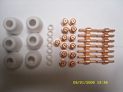 50 Consumables For Plasma Cutter CUT50R, CUT50DR CUT50, CUT50D Colossal Tech