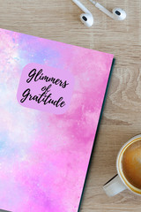 Pink Purple Clouds Gratitude Journal | Daily Thankfulness Journal