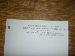 Bobcat 553 BICS Skid Steer Electrical Wiring Diagram Schematic Manual 513011001