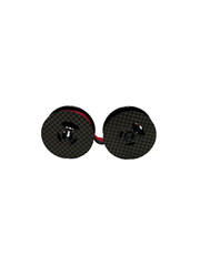 FJA Universal Typewriter Ribbon on Custom 2″ Spool x 1/2 Inch BLACK/RED INK