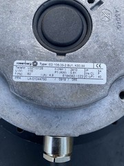 AC centrifugal Blower fan EKHR 250-2SP.066.5DF Rosenberg N50-25000 115v CFM