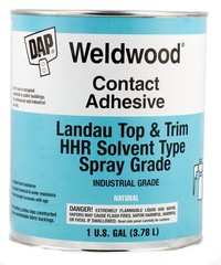 Weldwood Landau Top Contact Adhesive – 1 Gallon Natural Spray, Water & Heat R…