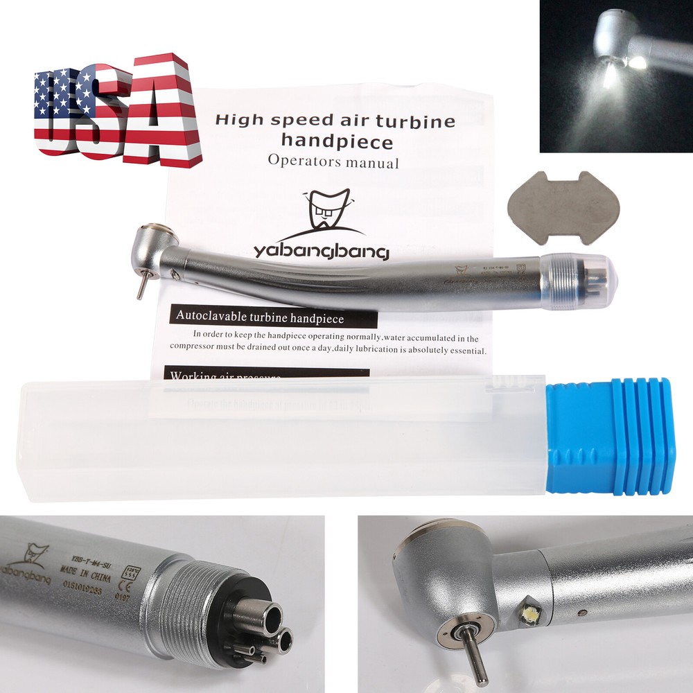 Yabangbang E-generator Dental LED Fiber Optic High Speed Handpiece YBM/YBB
