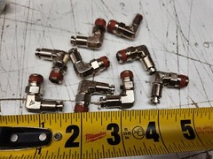 (Pack of 10) Unbranded AQ69-PS-5/32X2 5/32″ Tube x 1/8″ NPT 90° Swivel Elbow New