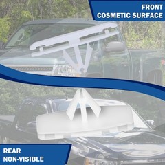 25Pcs Fender Flare Retainer Clip Compatible with Jeep Wrangler JL 2018-2024 for