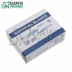 100 Sterile Surgical Blades #24 with Scalpel Handle #4 Medical ENT Dental