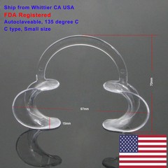 20pc EZGO S/M/L Dental Mouth Opener Lip Cheek Retractor C-Shape Adult Kid Game
