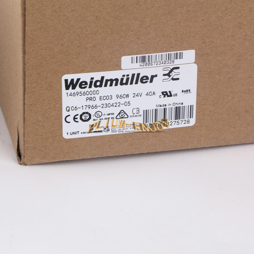 1PCS NEW Weidmüller Power Supply 1469560000 PRO ECO3 960W 24V 40A