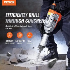 3500W Electric Jack Hammer VEVOR Concrete Breaker