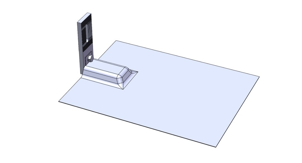 Magerack L Foot & Top-Mount Z Bracket Flashing Solar Panel Module Installation