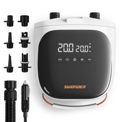 Swonder Paddle Board Pump, 30% Faster Inflation SUP Pump, Compact & 2.6lb Lig…