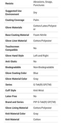 12 Pair PIP G-Tek GP LARGE Coated Gloves, Palm and Fingers, Level 3 Abrasion