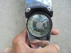 Vintage 1972 WILLIAMS STD-2-250F DIAL TORQUE WRENCH 1/2″ DRIVE 250 FT / LB.