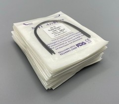 100Pcs Dental Orthodontic Super Elastic Niti Arch Wire Round Natural Form USA
