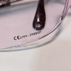 Spectranetics 3199-3988SP Safety Glasses 190-380NM OD 9 5000-11000NM OD 7