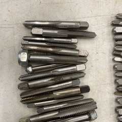 Lot of 100 plus Assorted Machinist Taps Made In The USA, READ Description M0939