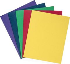 Blue Summit Supplies 25 Pack Paper Two Pocket Folders Bulk, 2 Pocket Folders Bul